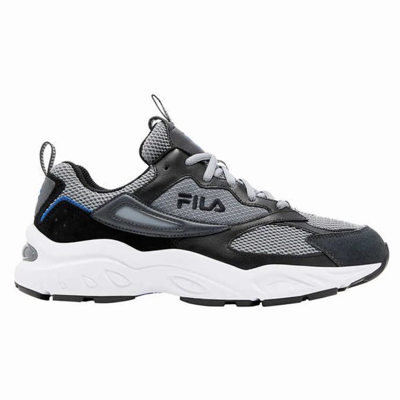 Men’s Envizion Fila  Running Walking Casual Shoe Grey‎ / Black/ Blue main image 5
